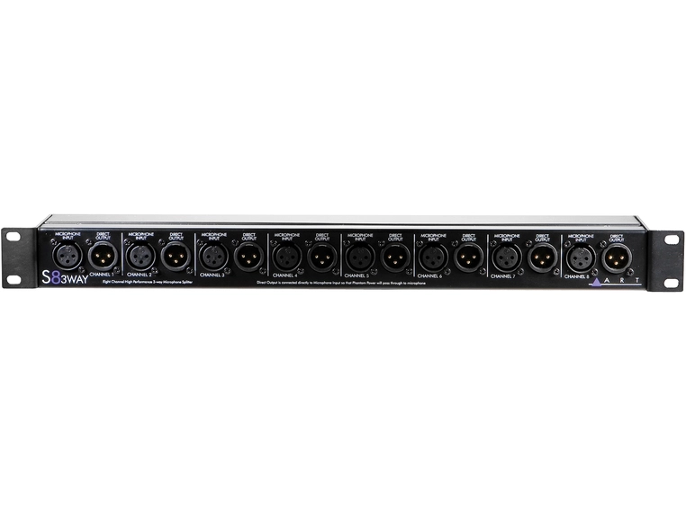 ART S8-3way - 3-veis mikrofonsplitter 